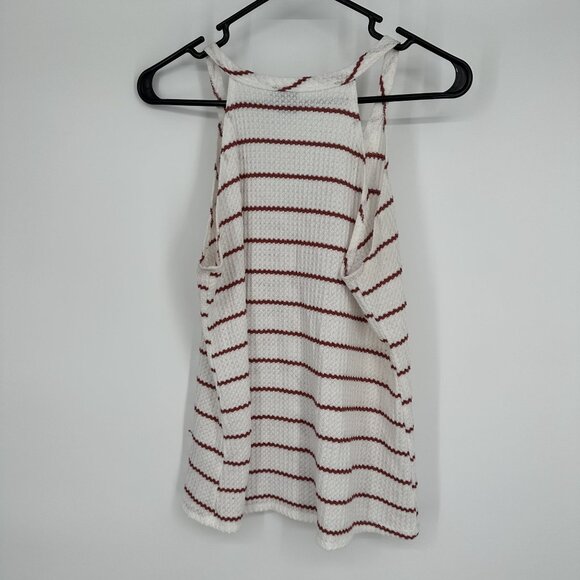 Anthropologie Paper Crane Stripe Tank Top Size Medium - Picture 4 of 4